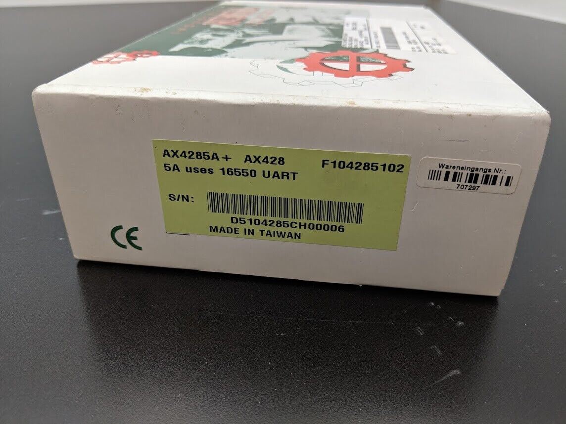 Industrial Automation ISA Bus Data Acquisition AX4285A Serial 2x RS422/485 Card