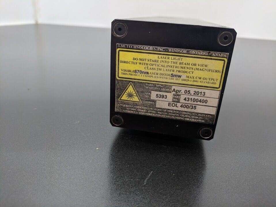 LMI Automotive EOL 400/35 Laser Light New