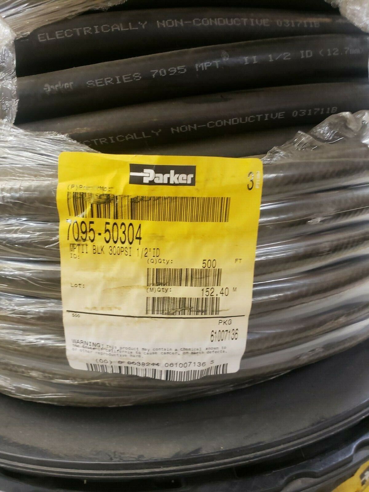 Parker MPT II Series 7095 1/2" Non-Conductive Multipurpose Hose Sold By The Foot