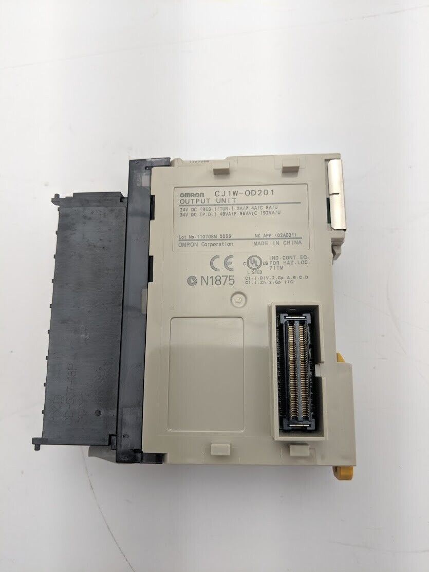 Omron Sysmac CJ1W-OD201 8 Point Relay Contact Output Unit New