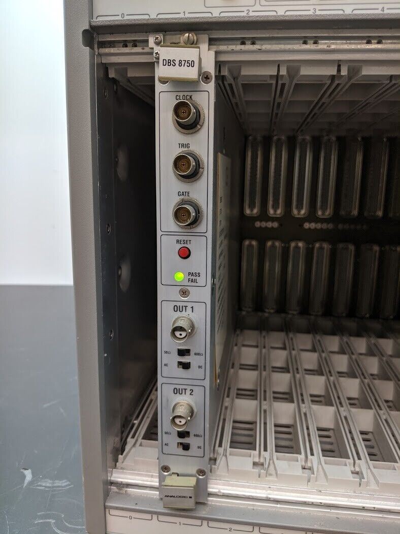 Analogic DBS 8750 High Precision 16bit VXI Arbitrary Waveform Synthesizer 400khz