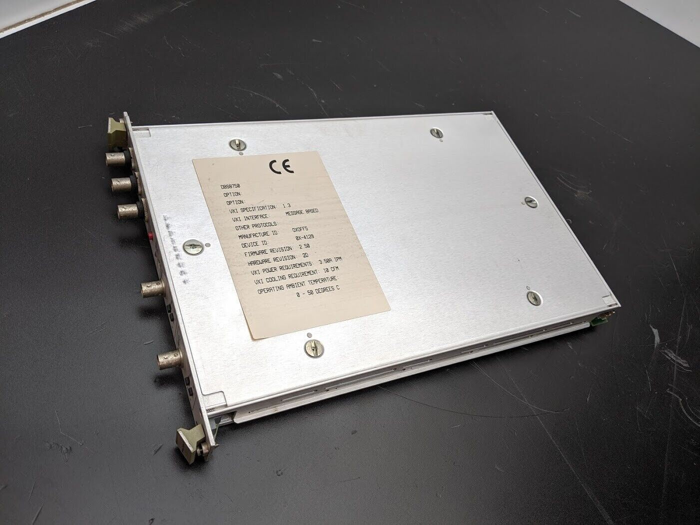 Analogic DBS 8750 High Precision 16bit VXI Arbitrary Waveform Synthesizer 400khz