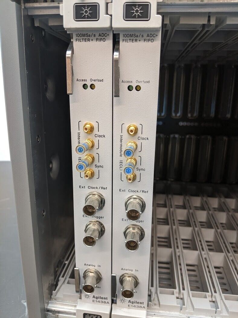 HP Agilent E1438A VXI 100 MSa/s Digitizer with DSP and Memory Option 288