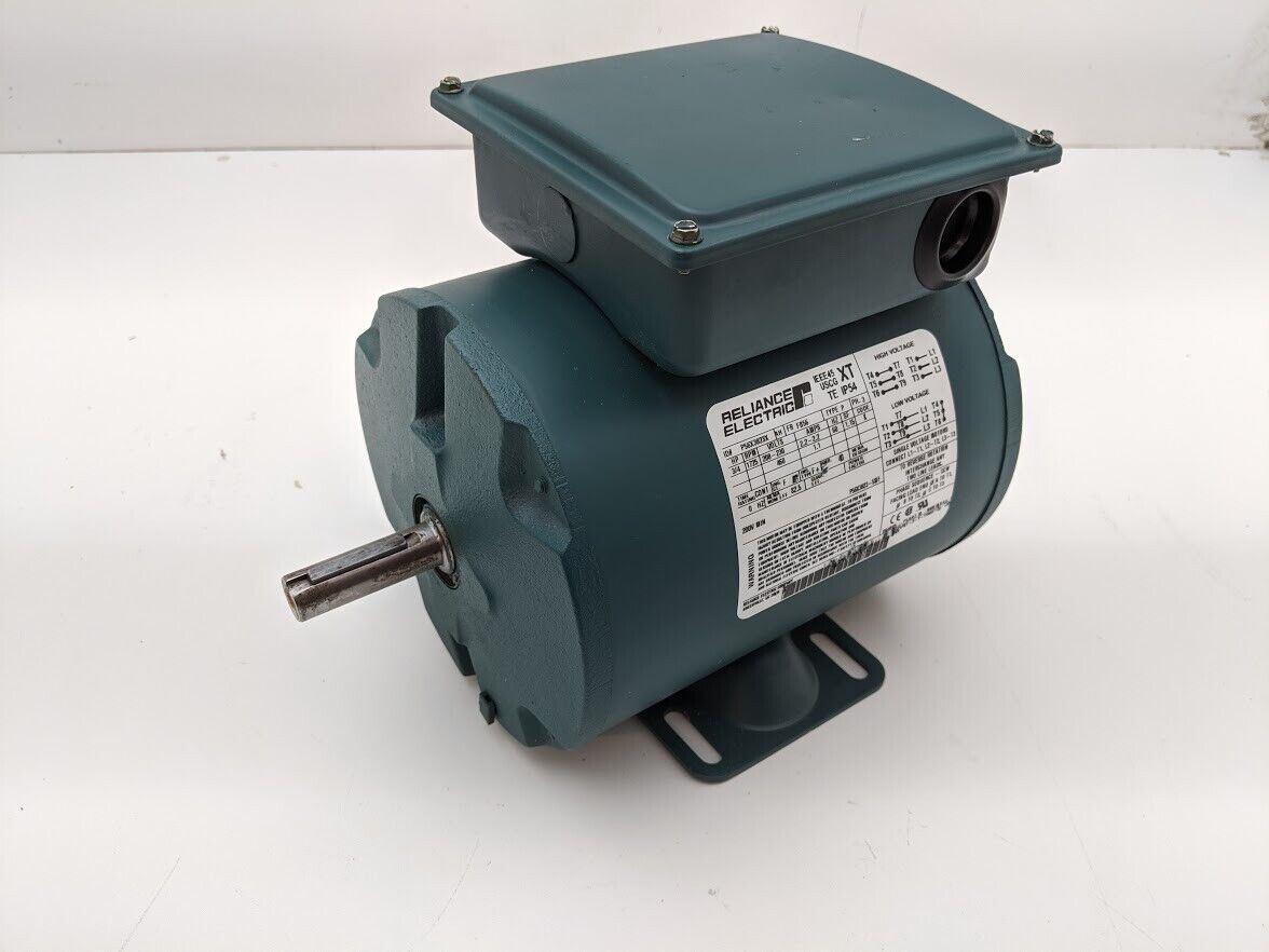 Reliance Electric 3/4 HP Motor P56X3823X 208-220/460V 1.1-2.2A TE