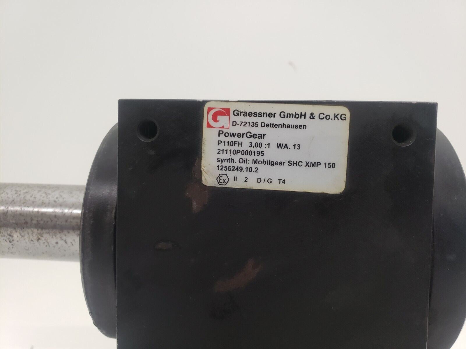 PowerGear P110FH High Performance Right Angle Bevel Gearbox 3:1 24mm IN 28mm Out