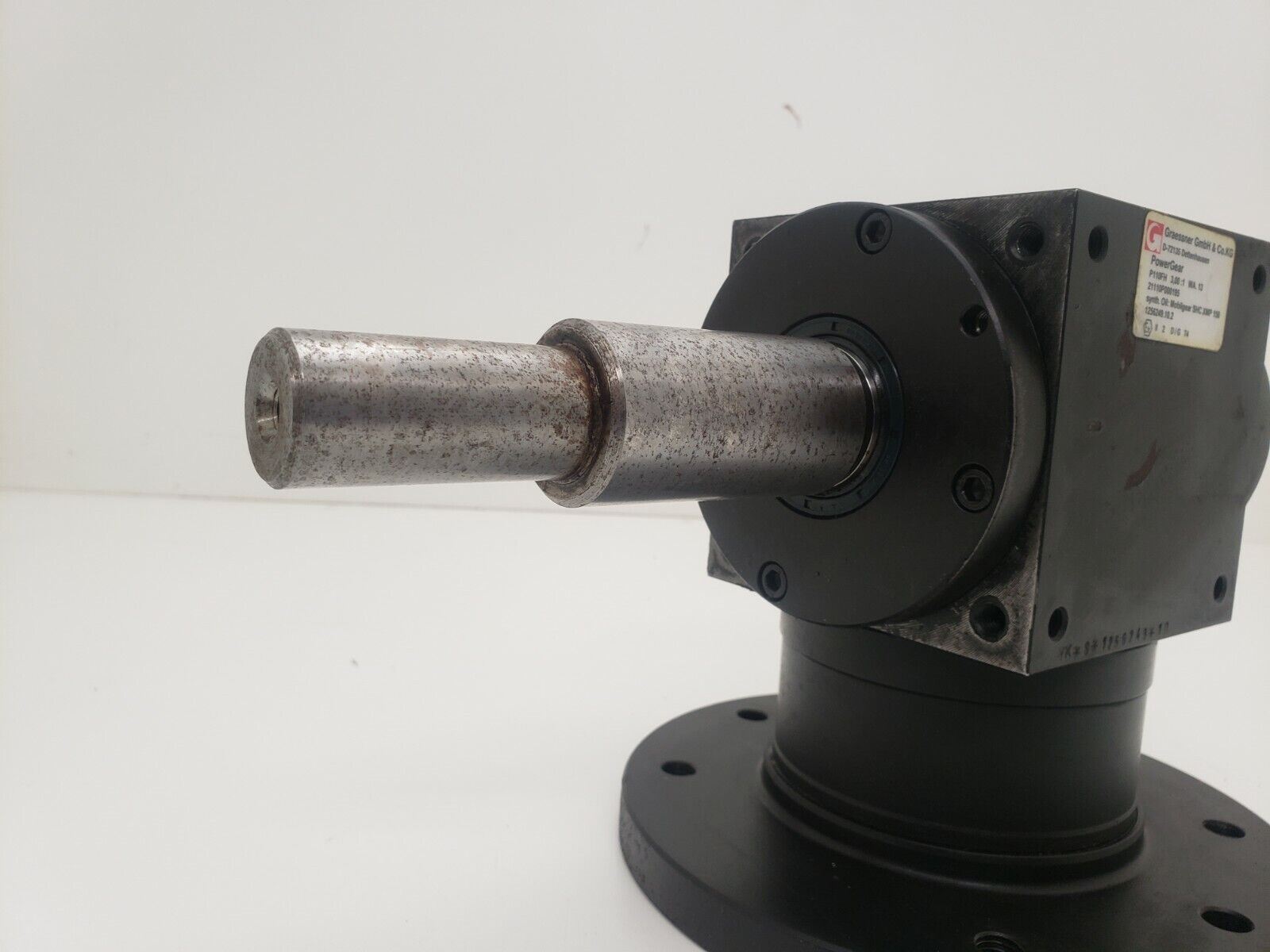 PowerGear P110FH High Performance Right Angle Bevel Gearbox 3:1 24mm IN 28mm Out