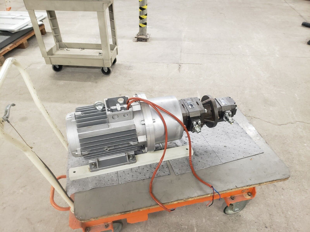Elmor MT132MA4 7.5 Kw Motor With Rexroth PGH4-21/020RE11VU2, PGH3-22/01RR07VU2