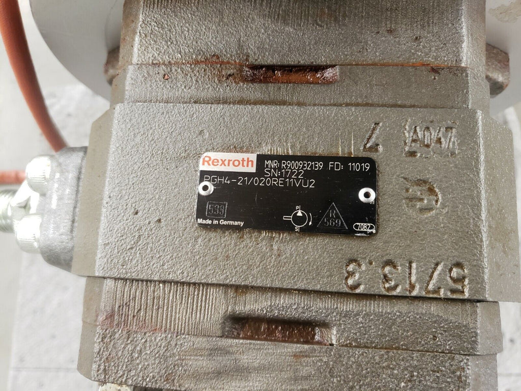 Elmor MT132MA4 7.5 Kw Motor With Rexroth PGH4-21/020RE11VU2, PGH3-22/01RR07VU2