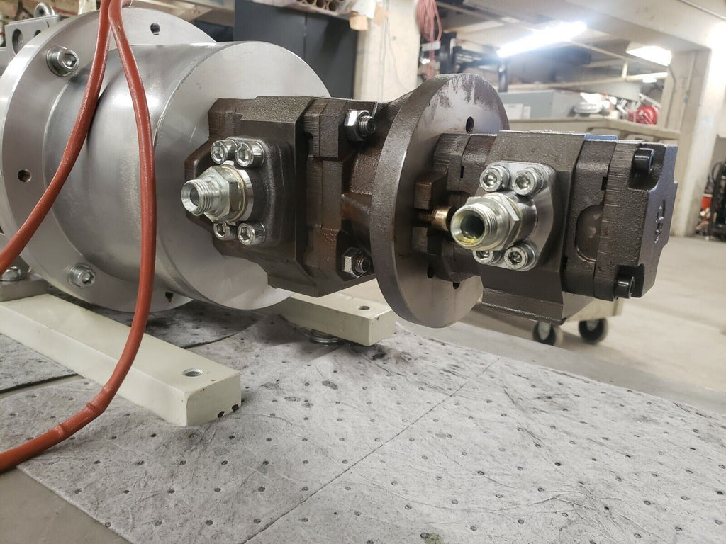 Elmor MT132MA4 7.5 Kw Motor With Rexroth PGH4-21/020RE11VU2, PGH3-22/01RR07VU2