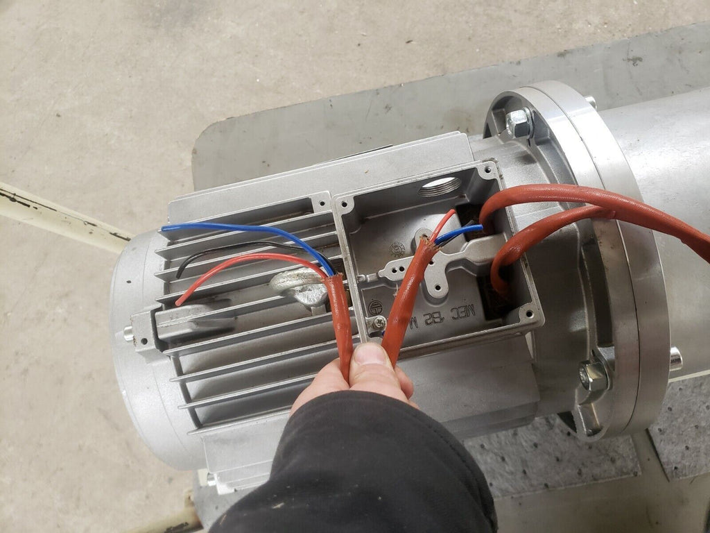 Elmor MT132MA4 7.5 Kw Motor With Rexroth PGH4-21/020RE11VU2, PGH3-22/01RR07VU2