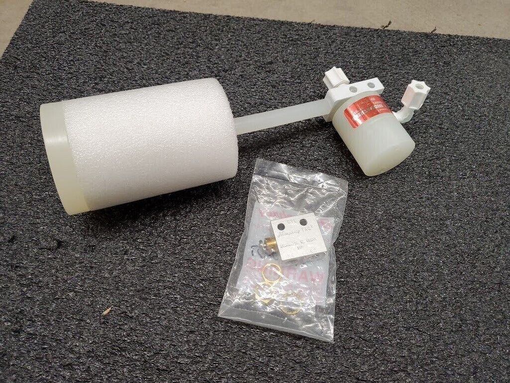 RK Industries Chemical Tank Plastic PTFE Float Valve RK-FTV 1/4" input output