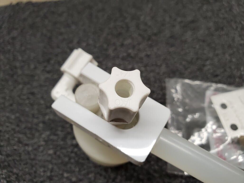 RK Industries Chemical Tank Plastic PTFE Float Valve RK-FTV 1/4" input output