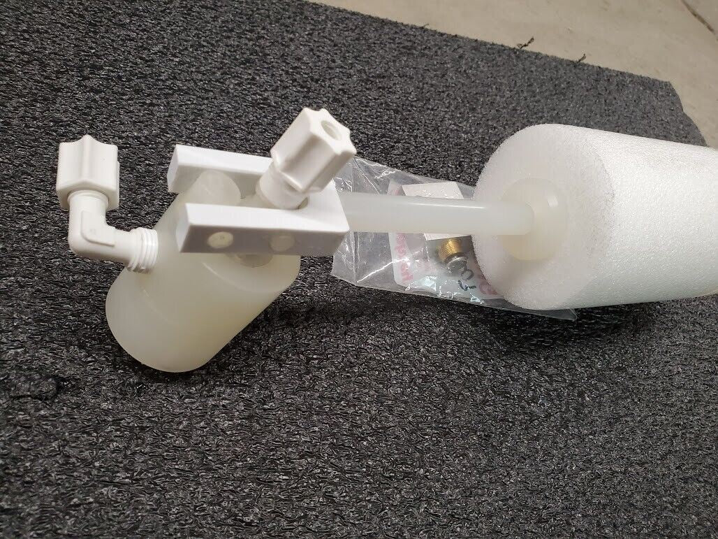 RK Industries Chemical Tank Plastic PTFE Float Valve RK-FTV 1/4" input output