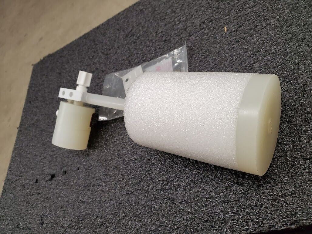 RK Industries Chemical Tank Plastic PTFE Float Valve RK-FTV 1/4" input output