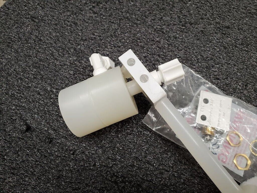 RK Industries Chemical Tank Plastic PTFE Float Valve RK-FTV 1/4" input output