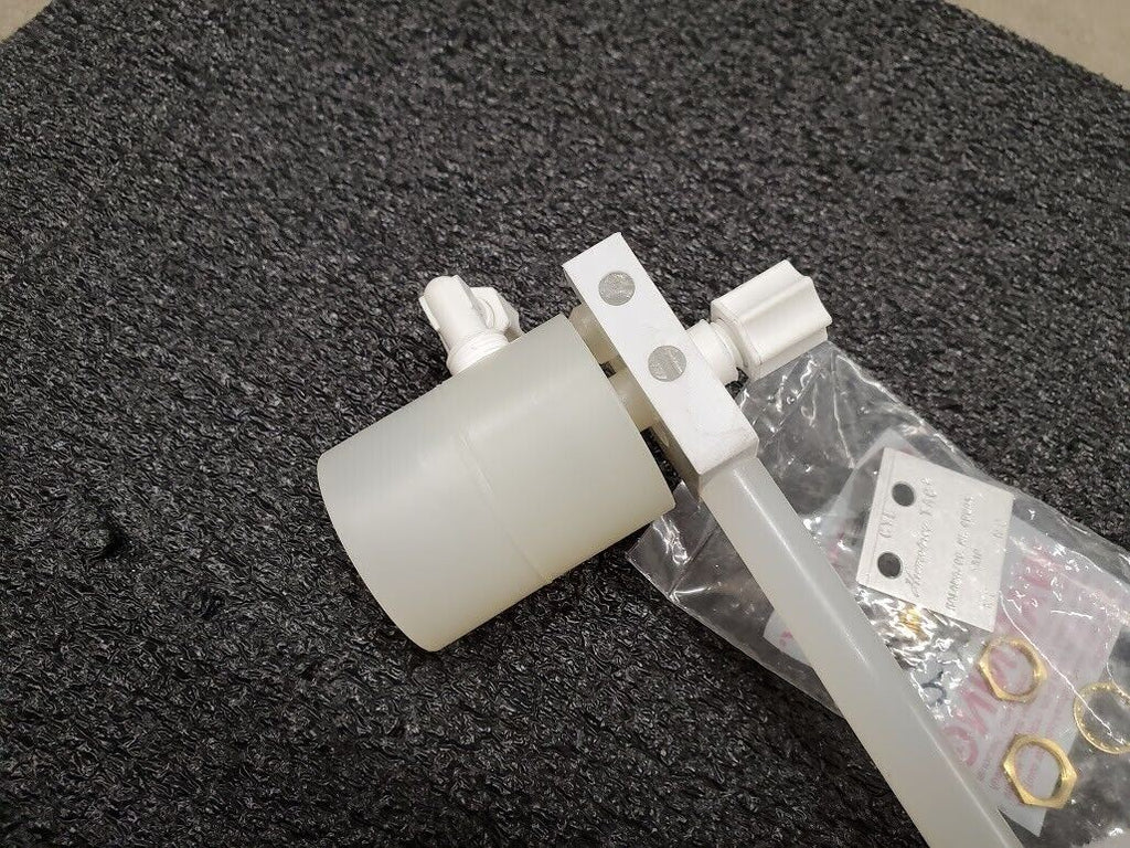 RK Industries Chemical Tank Plastic PTFE Float Valve RK-FTV 1/4" input output