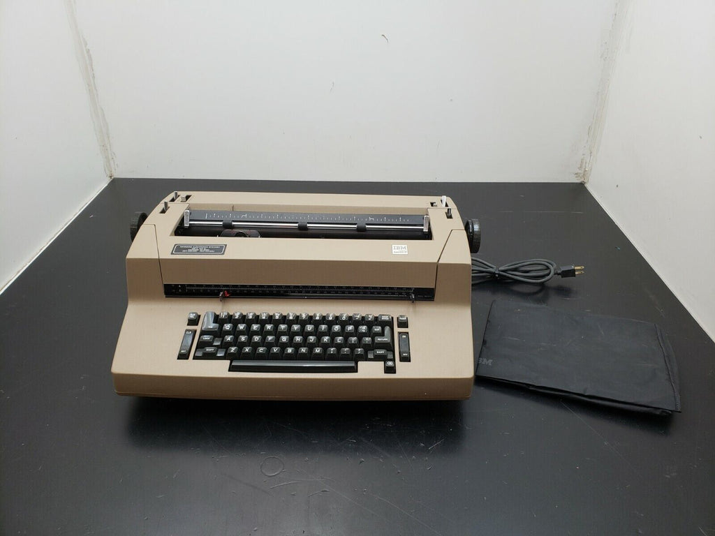 IBM Selectric II Electric Typewriter Grey/ Tan Tested Condition Pick up only