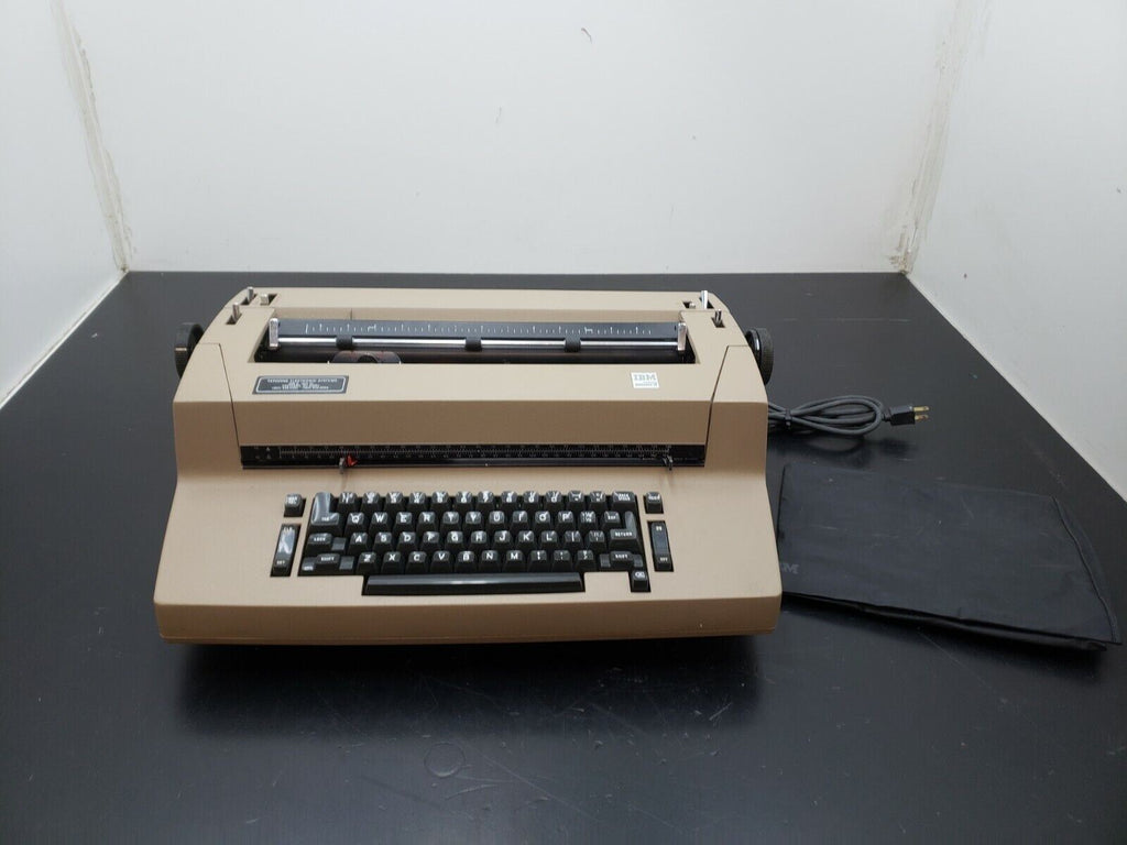IBM Selectric II Electric Typewriter Grey/ Tan Tested Condition Pick up only