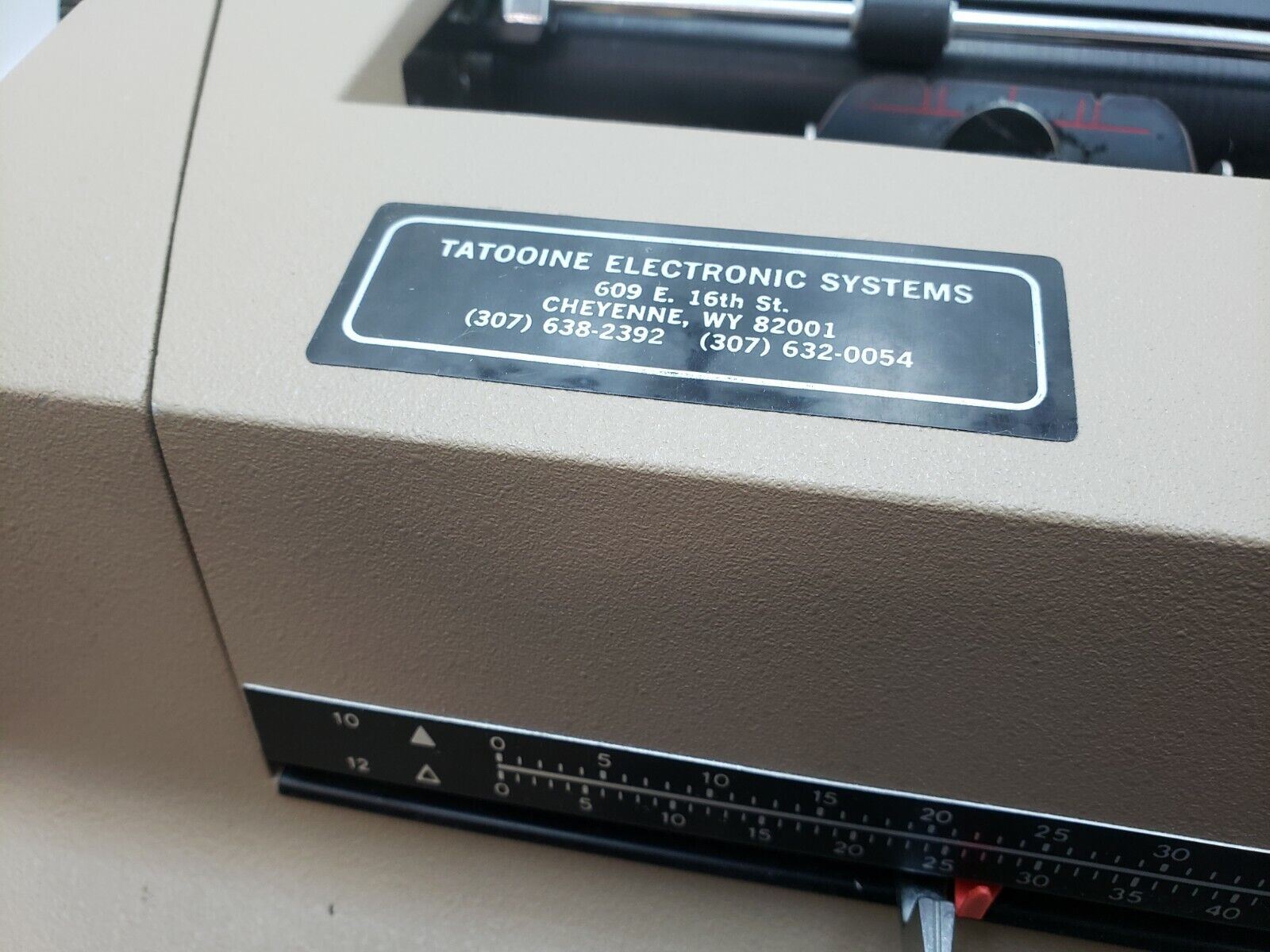 IBM Selectric II Electric Typewriter Grey/ Tan Tested Condition Pick up only