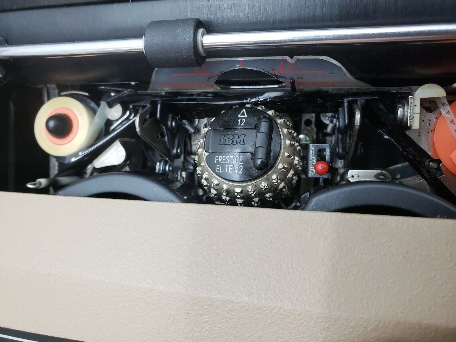 IBM Selectric II Electric Typewriter Grey/ Tan Tested Condition Pick up only