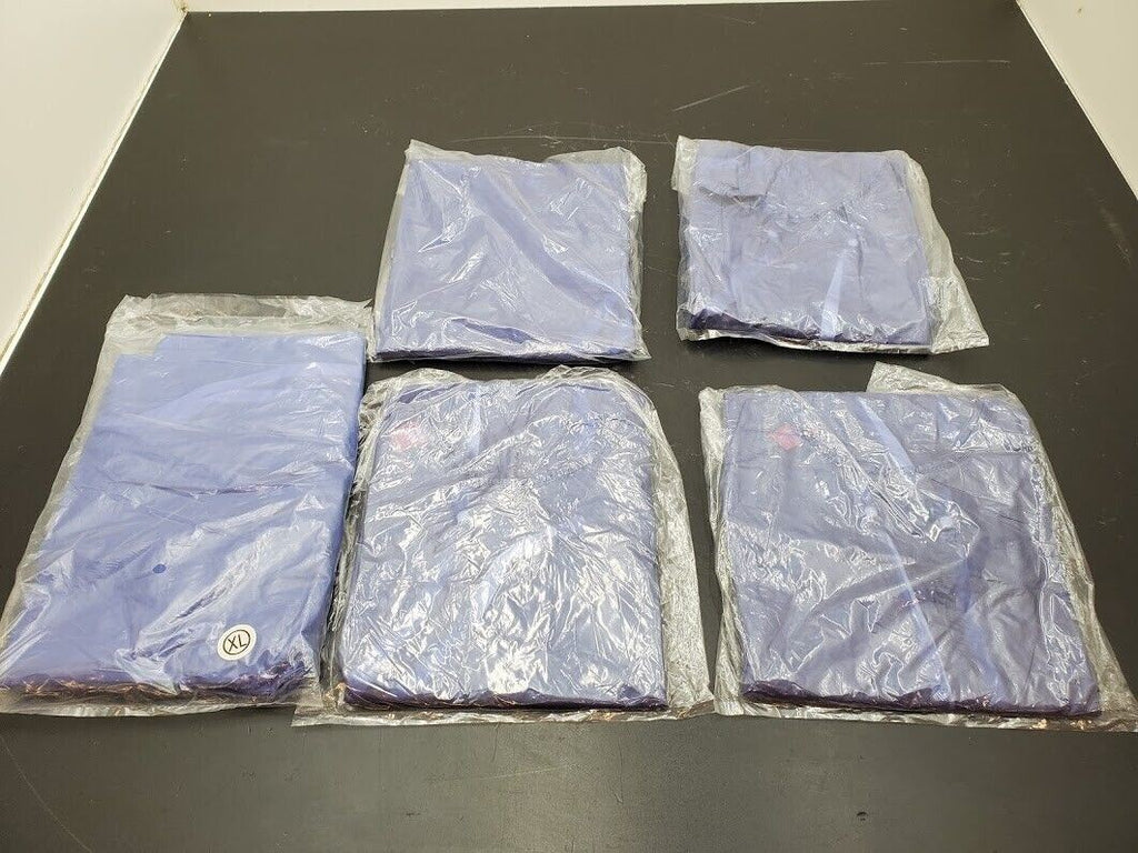 Ansell PVC Full Sleeve Protective Gown Apron Size XL LOT OF 5 RN 49636 LB06000