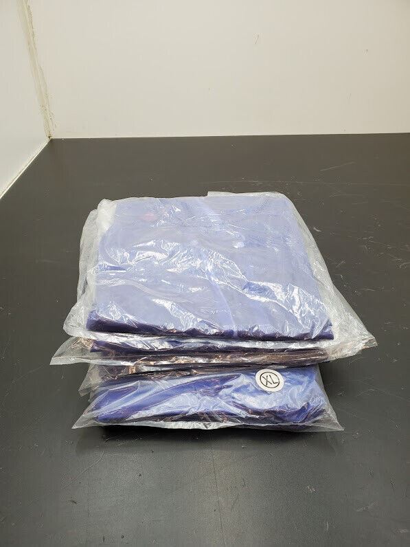 Ansell PVC Full Sleeve Protective Gown Apron Size XL LOT OF 5 RN 49636 LB06000