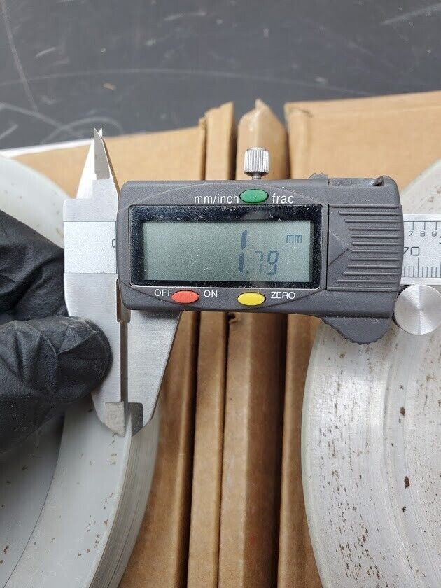 4x Turner Grooved 8" Diamond Plated Grinding Wheel Sapphire 800 Grit (D)