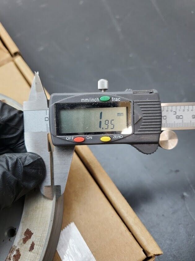 4x Turner Grooved 8" Diamond Plated Grinding Wheel Sapphire 800 Grit (D)