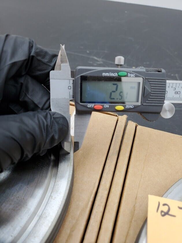 4x Turner Grooved 8" Diamond Plated Grinding Wheel W-Pattern 800 Grit FreeShip I