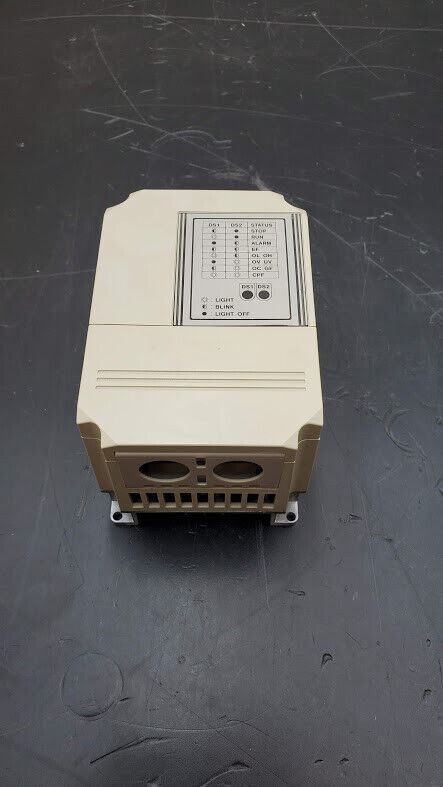 YASKAWA ELECTRIC CIMR-PCD20P2 Variable Frequency Drive .25HP 3PH 230VAC 0-400Hz