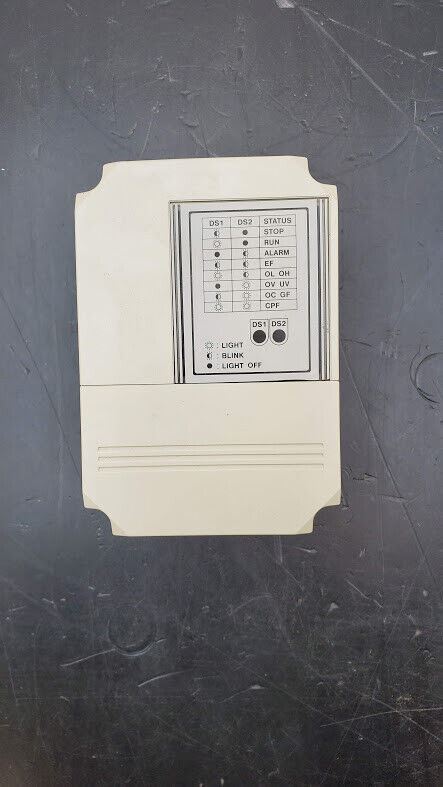 YASKAWA ELECTRIC CIMR-PCD20P2 Variable Frequency Drive .25HP 3PH 230VAC 0-400Hz