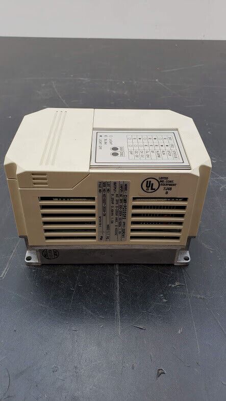 YASKAWA ELECTRIC CIMR-PCD20P2 Variable Frequency Drive .25HP 3PH 230VAC 0-400Hz