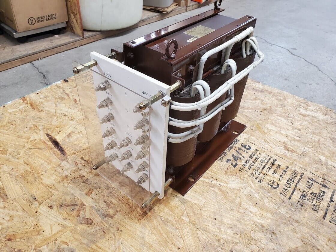 Nunome Electric 3PH Power Transformer NET024CX 230 460 to 180 200 220 24KVA