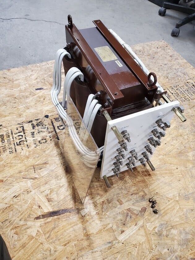 Nunome Electric 3PH Power Transformer NET024CX 230 460 to 180 200 220 24KVA