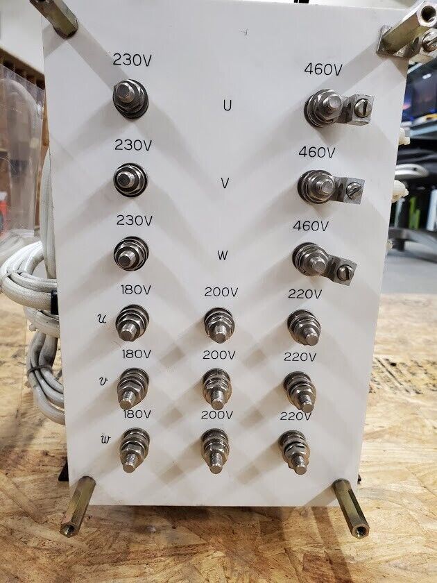 Nunome Electric 3PH Power Transformer NET024CX 230 460 to 180 200 220 24KVA