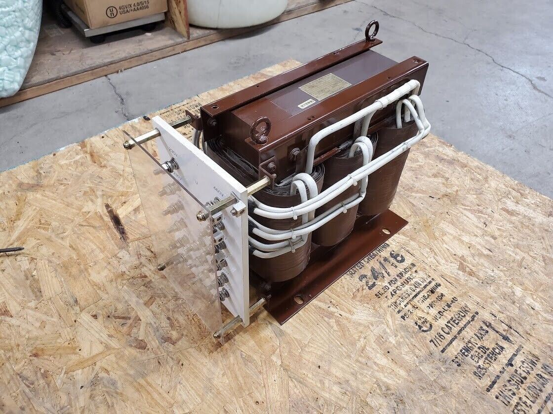 Nunome Electric 3PH Power Transformer NET024CX 230 460 to 180 200 220 24KVA