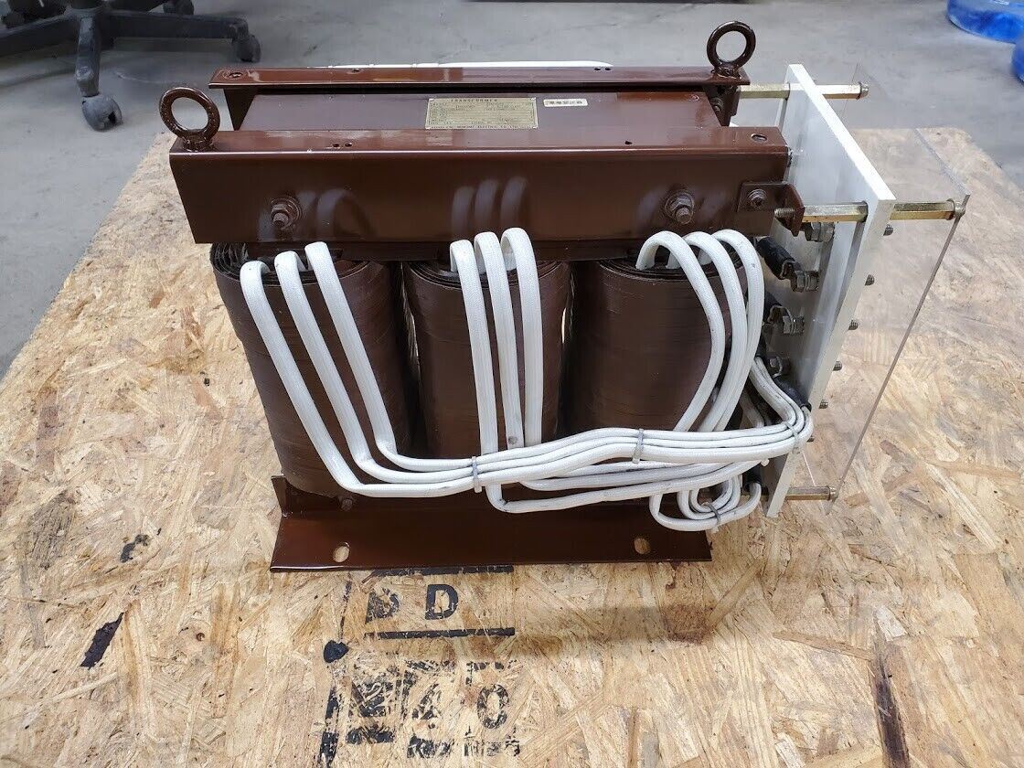 Nunome Electric 3PH Power Transformer NET024CX 230 460 to 180 200 220 24KVA