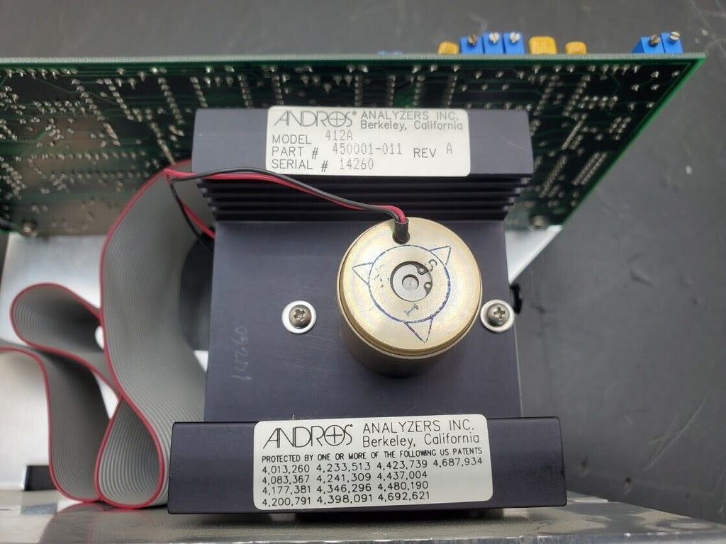Andros Analyzers Inc. 412A Gas Analyzer Assembly 450001-011