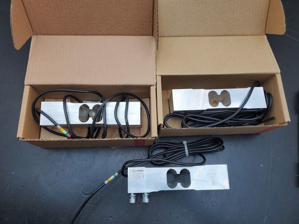 3x Scaime 150kg Aluminum Low Profile Load Cell AP150 C3 SH 10e F