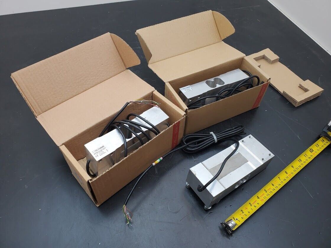 3x Scaime 150kg Aluminum Low Profile Load Cell AP150 C3 SH 10e F