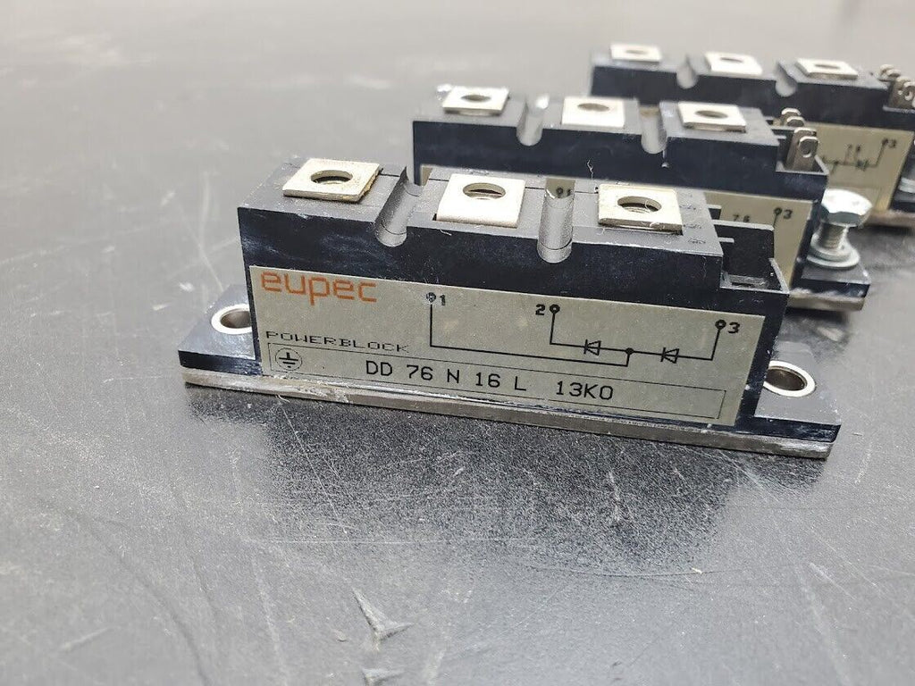 Eupec Powerblock Transistor Power Module TT 66 N 12 LOF 16L4 DD 76 N 16 L 13K0