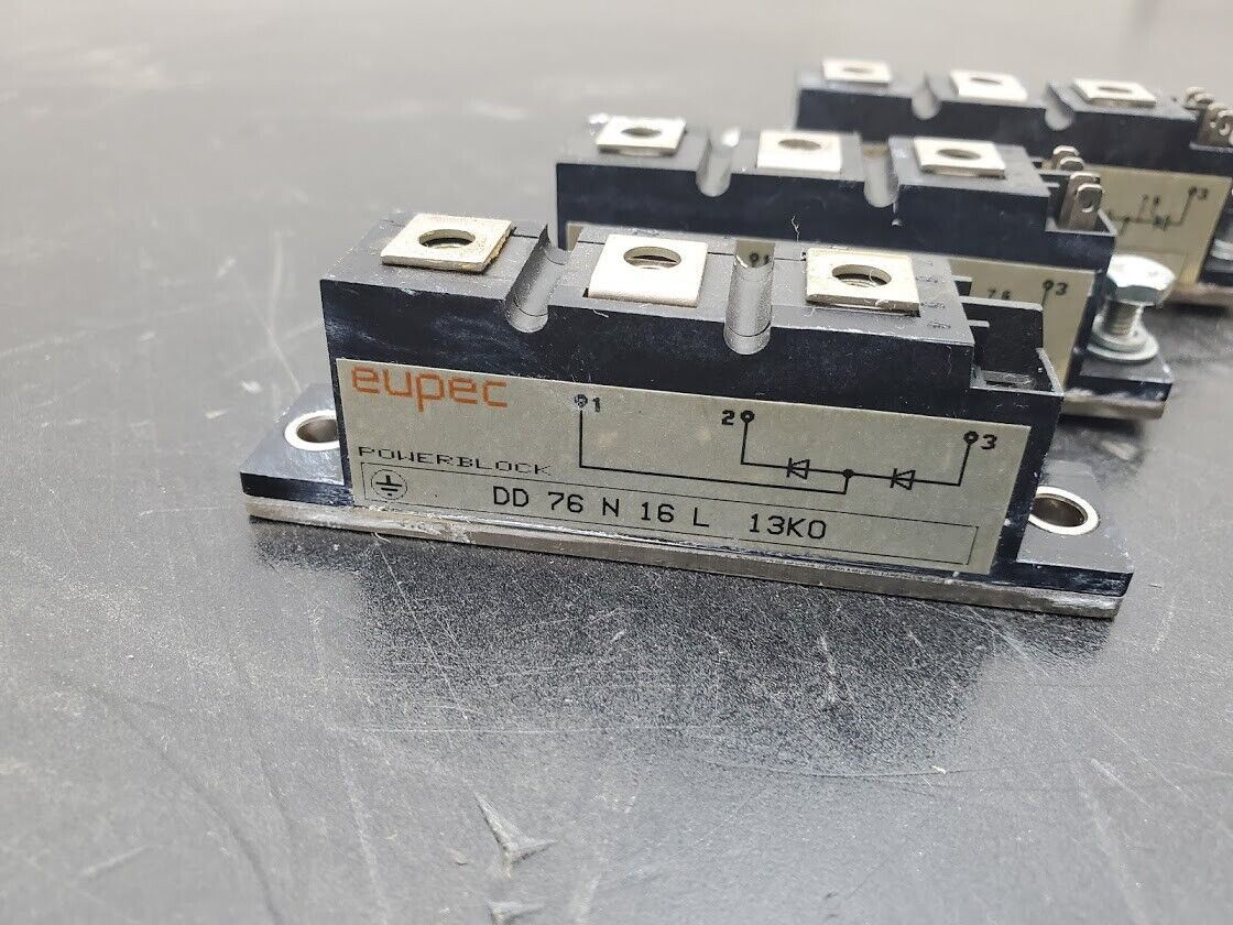 Eupec Powerblock Transistor Power Module TT 66 N 12 LOF 16L4 DD 76 N 16 L 13K0