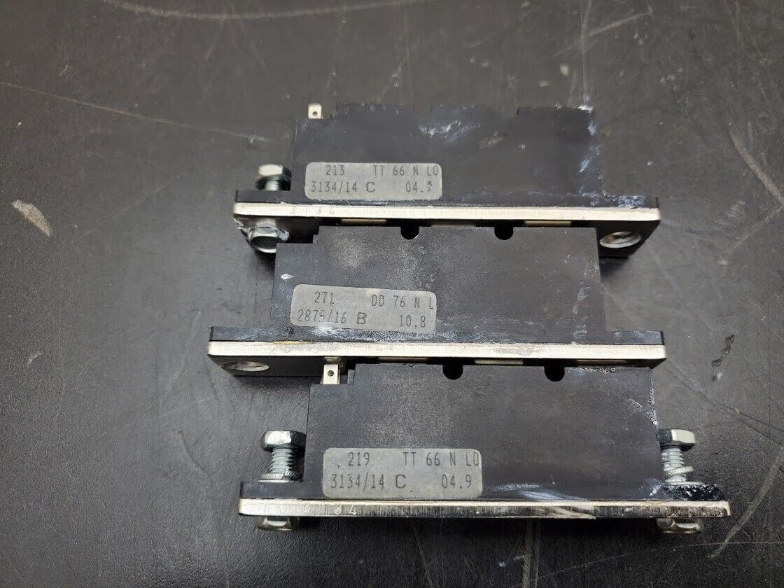 Eupec Powerblock Transistor Power Module TT 66 N 12 LOF 16L4 DD 76 N 16 L 13K0