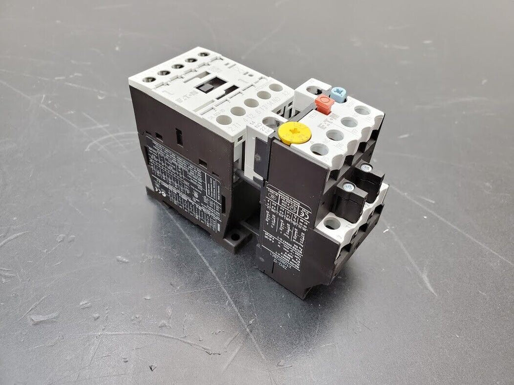 Eaton DILM9-10 24V Coil 3PH 690V 20A Contactor 4 Pole ZB12-12 Overload Relay