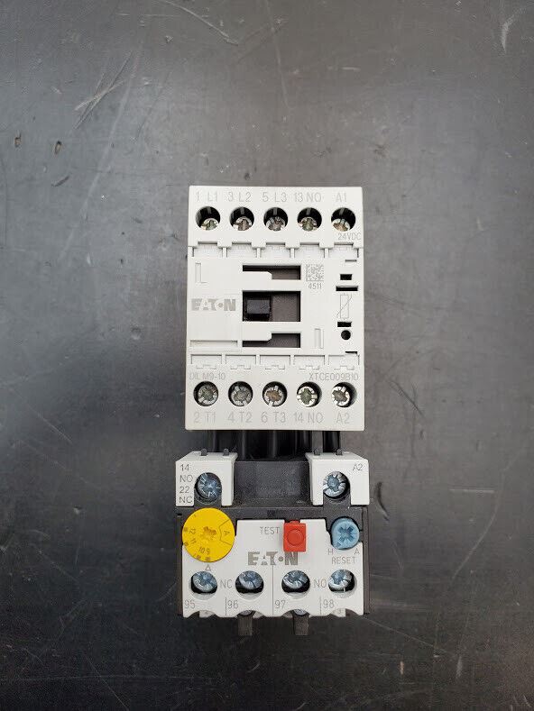 Eaton DILM9-10 24V Coil 3PH 690V 20A Contactor 4 Pole ZB12-12 Overload Relay