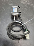 Sanmotion Sayo Denki R2AA04010FXP00M Servo Motor 100W AC200V .8A 3000RPM Cable