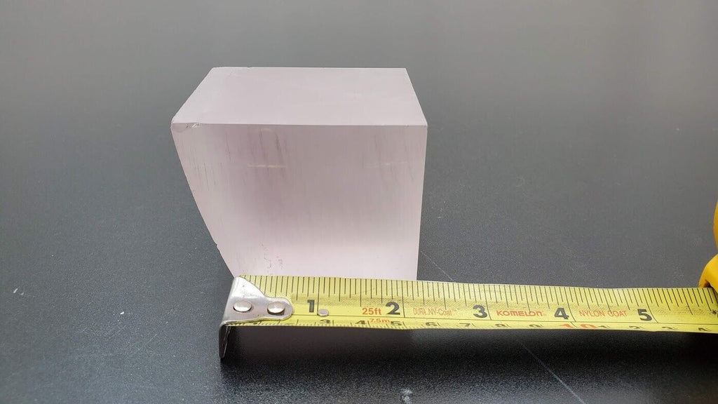 Industrial Crystal Synthetic Sapphire Ingot 1.95 Pounds (C)