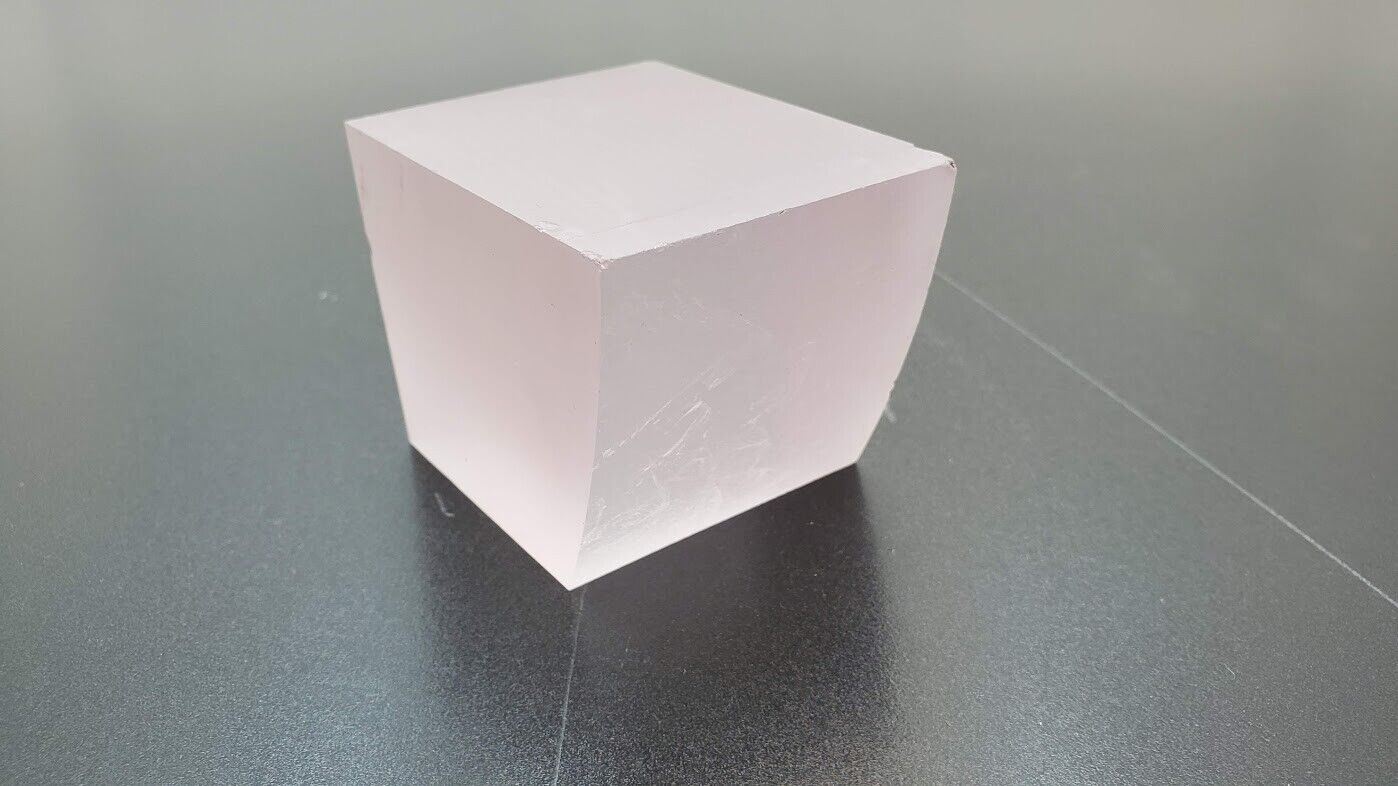 Industrial Crystal Synthetic Sapphire Ingot 1.95 Pounds (C)