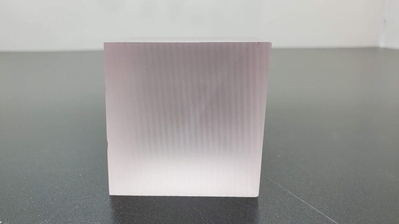 Industrial Crystal Synthetic Sapphire Ingot 1.95 Pounds (C)