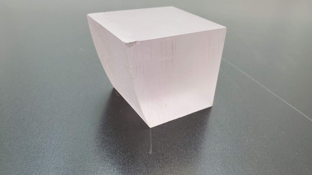 Industrial Crystal Synthetic Sapphire Ingot 1.95 Pounds (C)